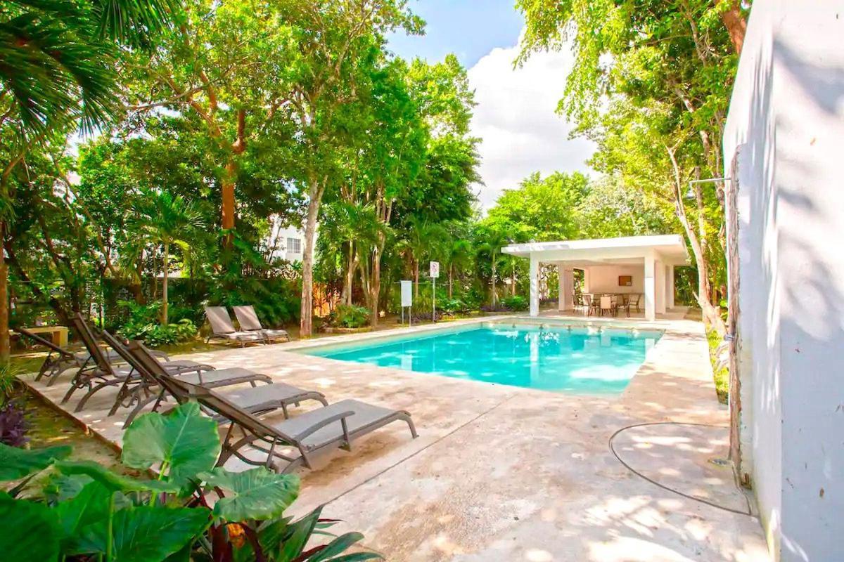 La Casa Del Arbol -4Bed 3 Bath Villa Пуерто Морелос Екстериор снимка